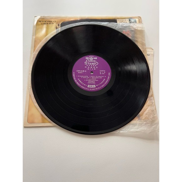 Heaven Sword and Dragon Sabre Soundtrack LP + Insert Crown Records CST-12-33 VG - Picture 4 of 9